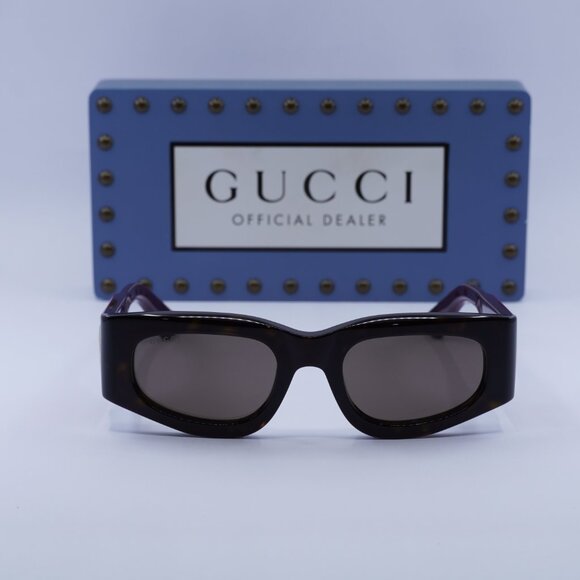 Final Price! Gucci GG1664S 004 Havana/Red Sunglasses main image 4